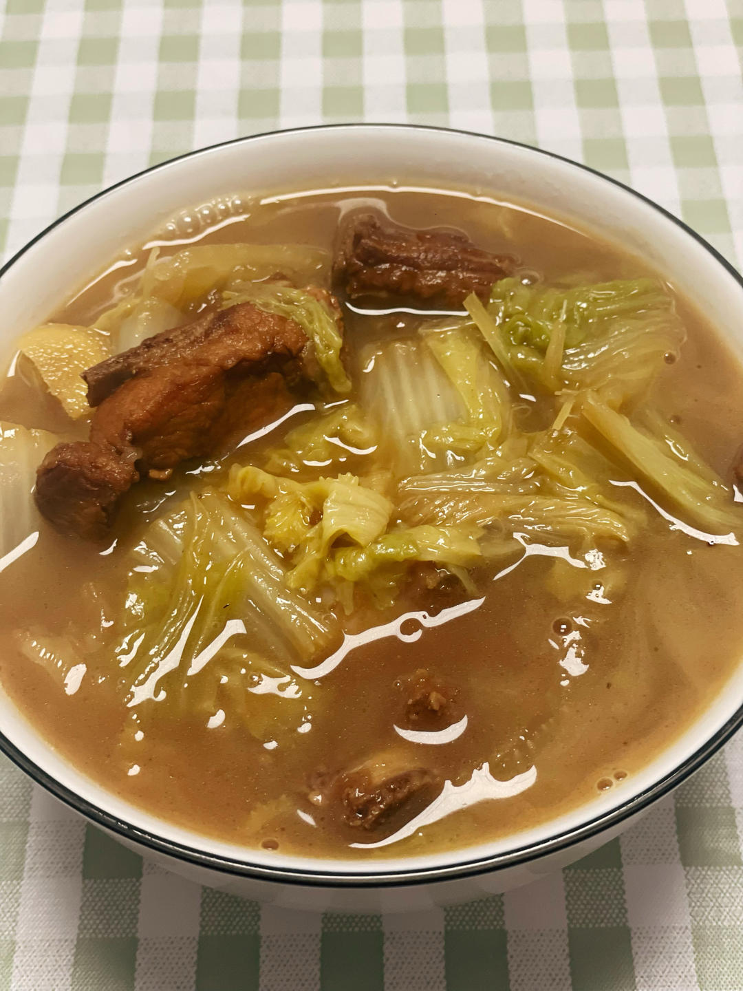排骨炖白菜