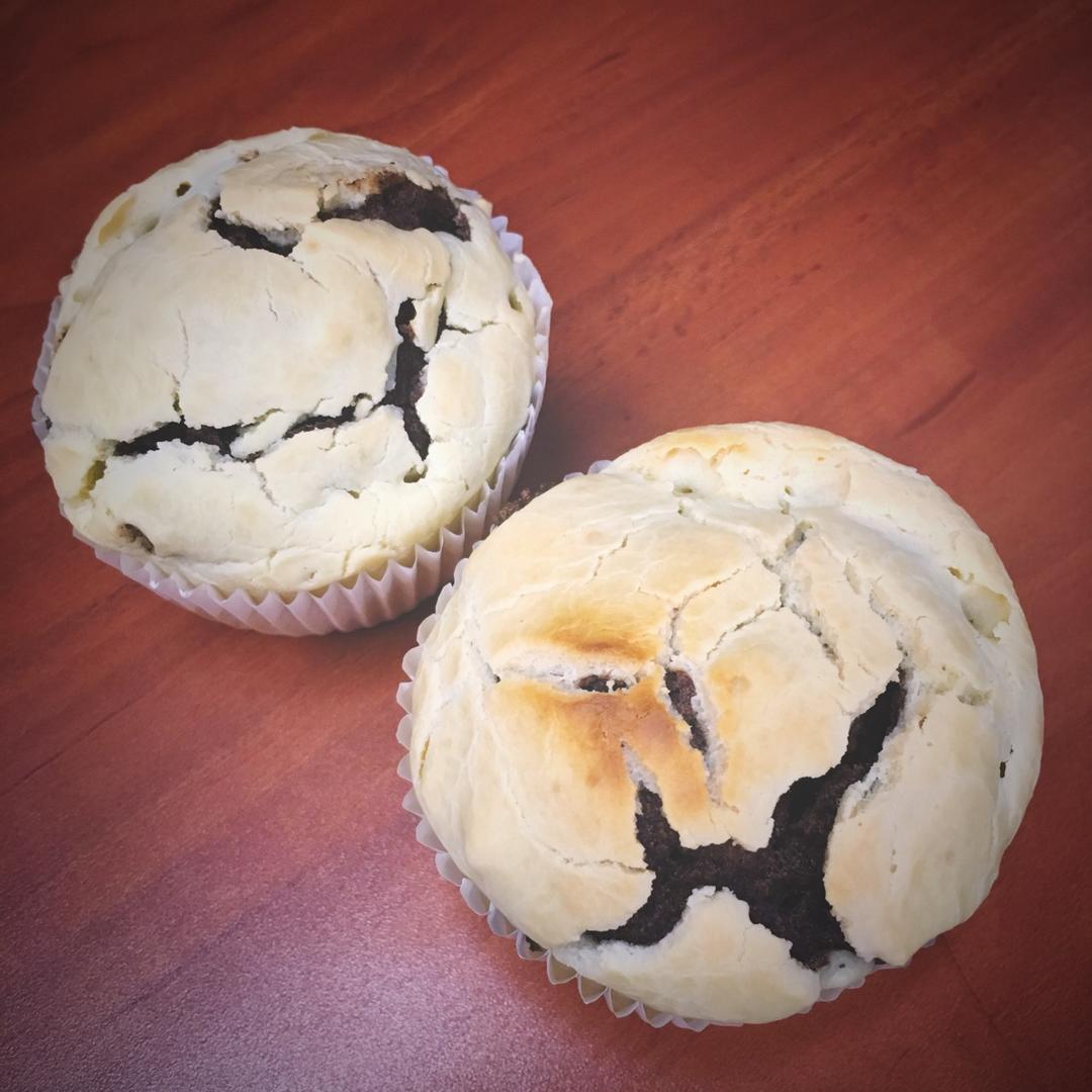 抹茶红豆麻糬玛芬 （原创）