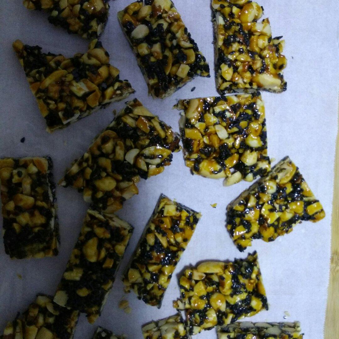 无水无油香脆花生糖