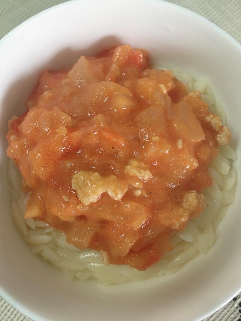 （完胜必胜客的）番茄肉酱意大利面～