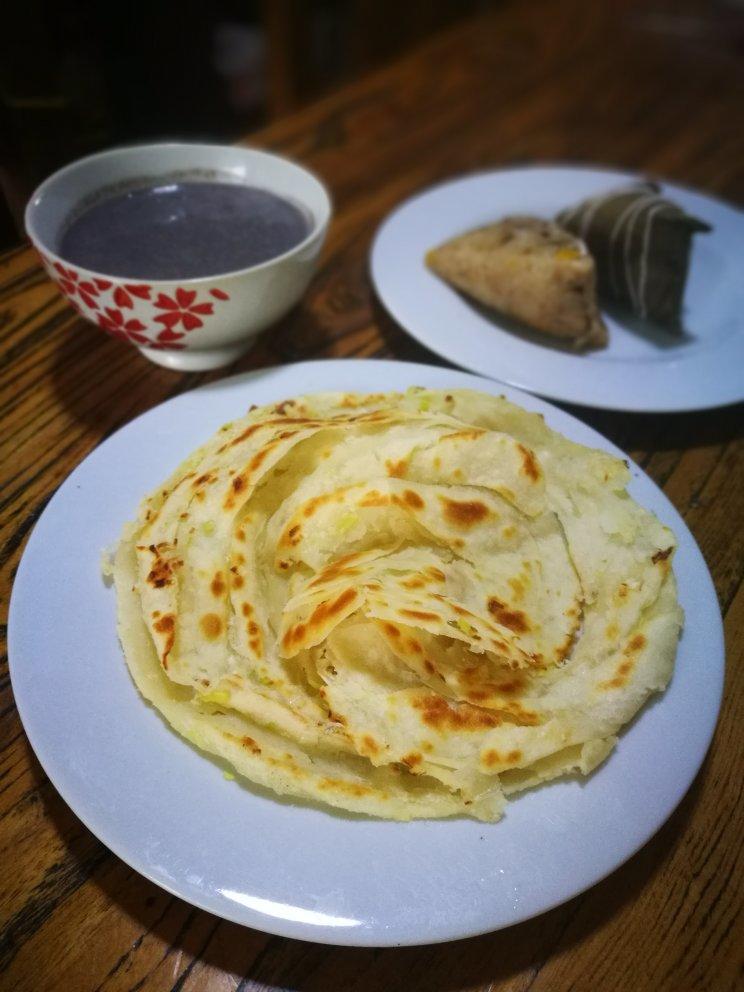 堂妈小厨——葱油手抓饼