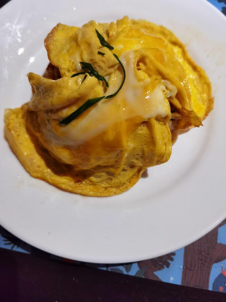 【裙摆蛋包饭】蛋炒饭变个法子做，竟然成了网红餐厅招牌