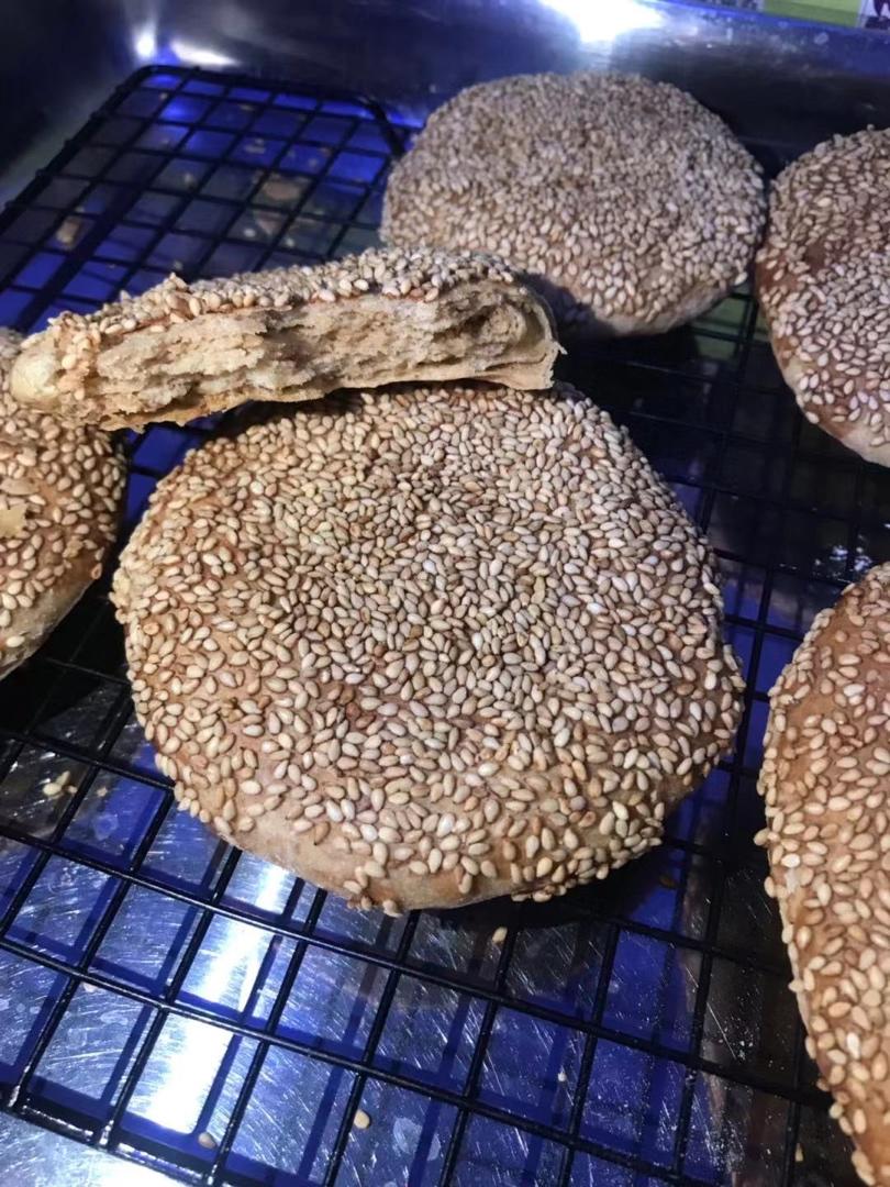 老北京五香麻酱烧饼