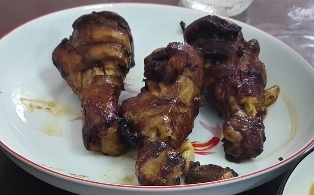 空气炸锅烤鸡腿，鲜嫩多汁