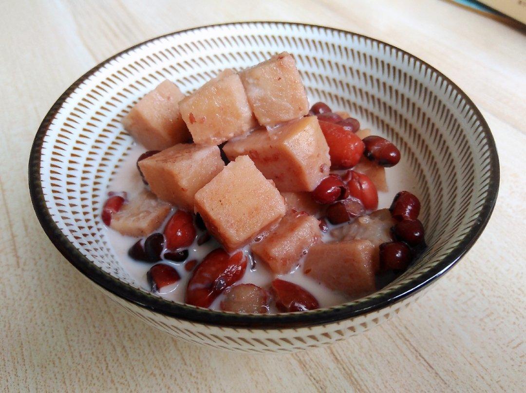 怎么能这么好吃的红豆沙芋头汤