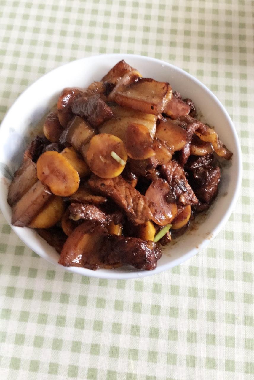 板栗烧肉