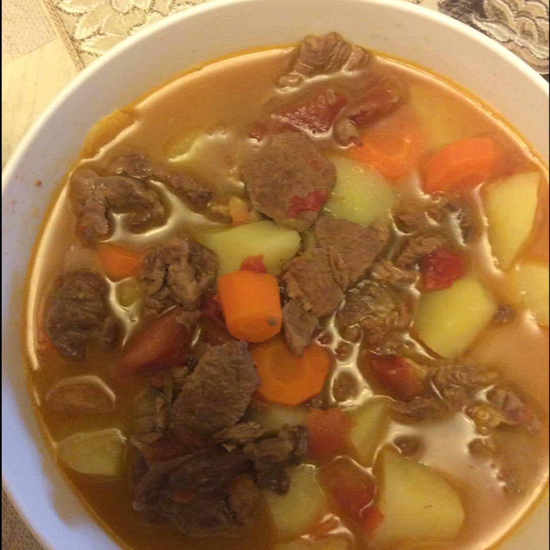 土豆炖牛肉