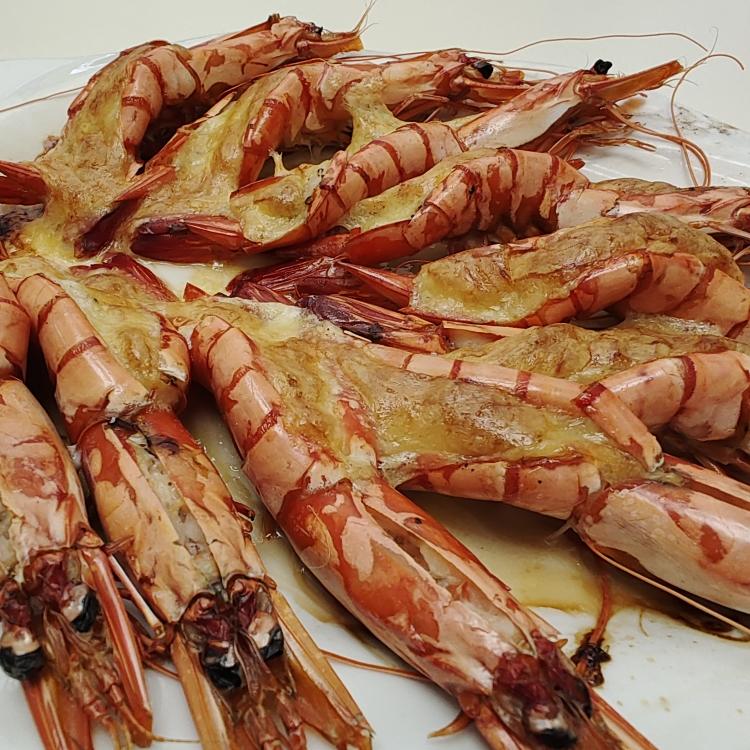 芝士焗虾的做法