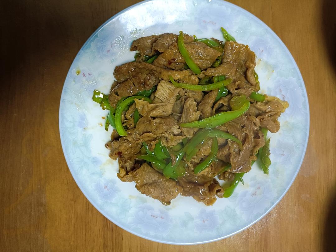 青椒牛肉卷