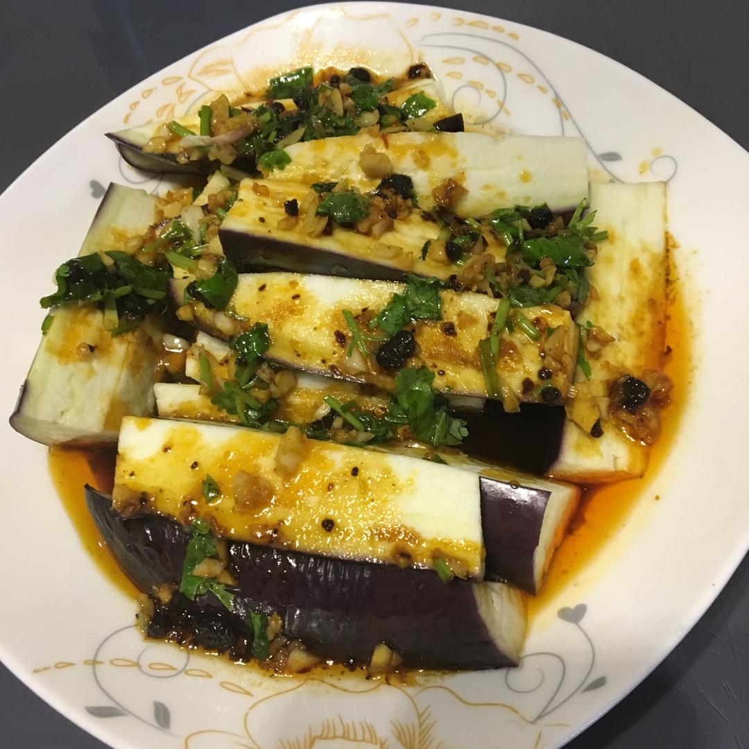 豉汁蒸茄条