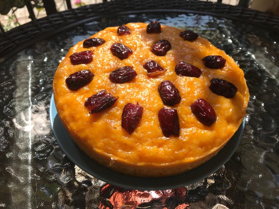 南瓜发糕 Steamed Pumpkin Cake