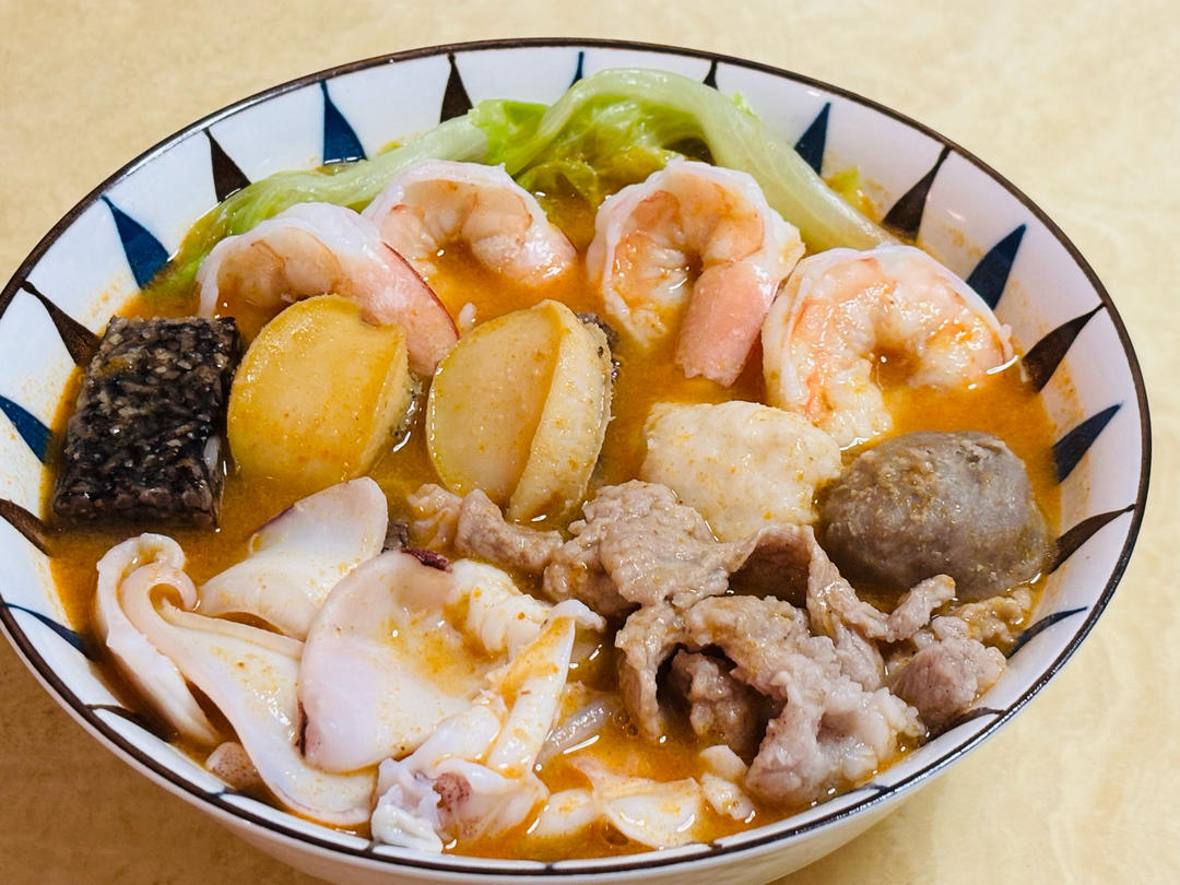 简化版沙茶面，新手制作不翻车