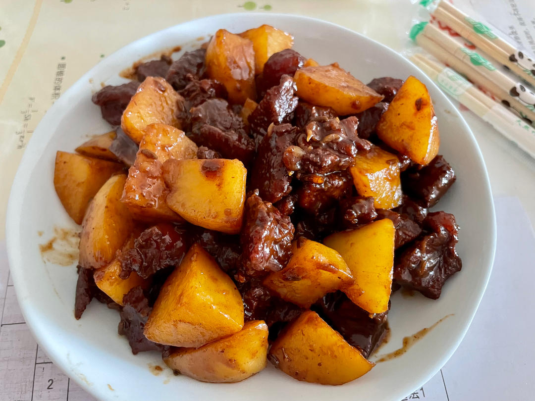 土豆炖牛肉