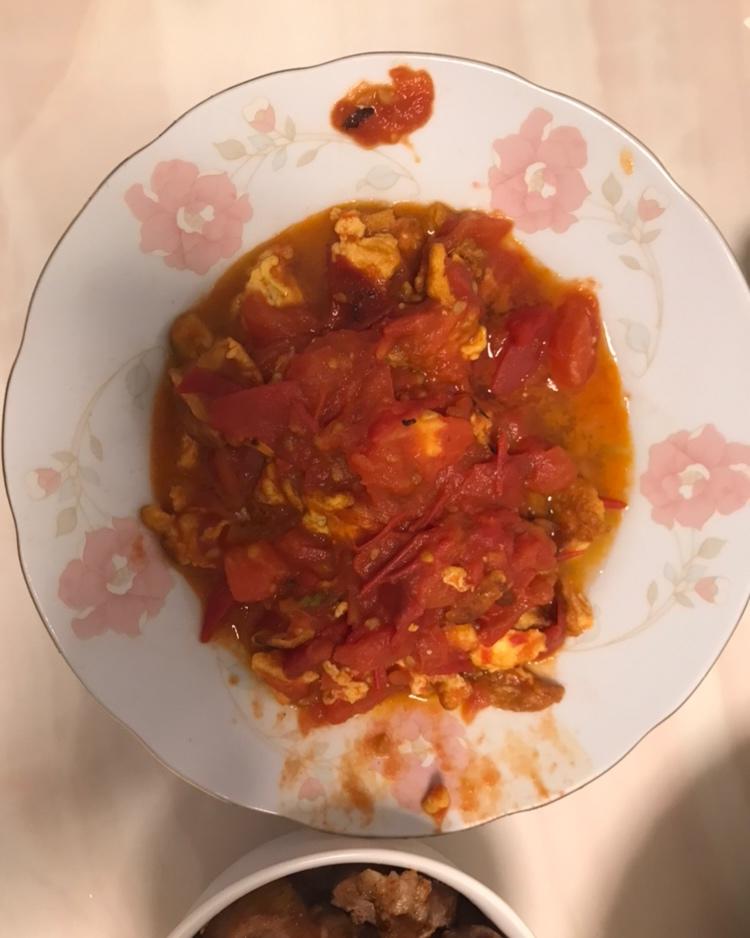 西红柿炒鸡蛋