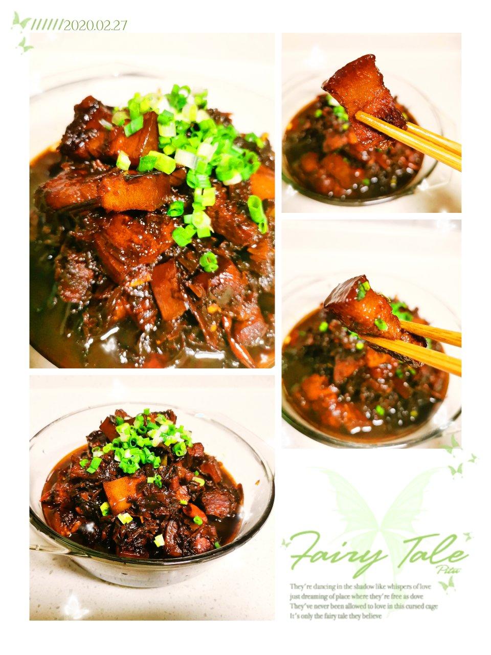 梅干菜烧肉家常做法