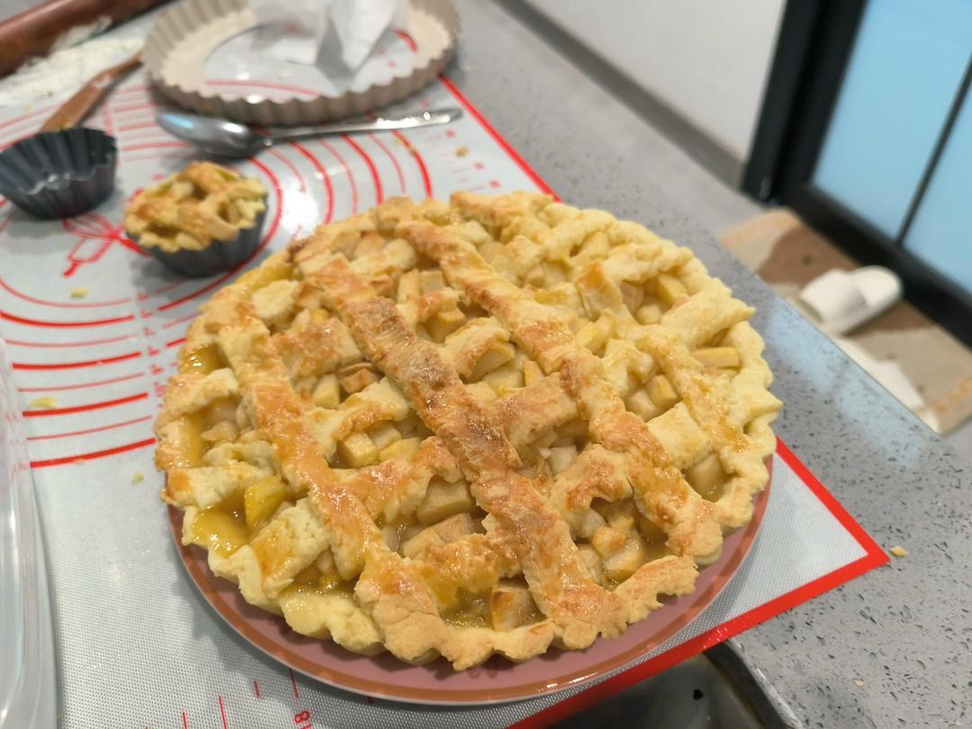 苹果派（6寸！新手可控一次成功）