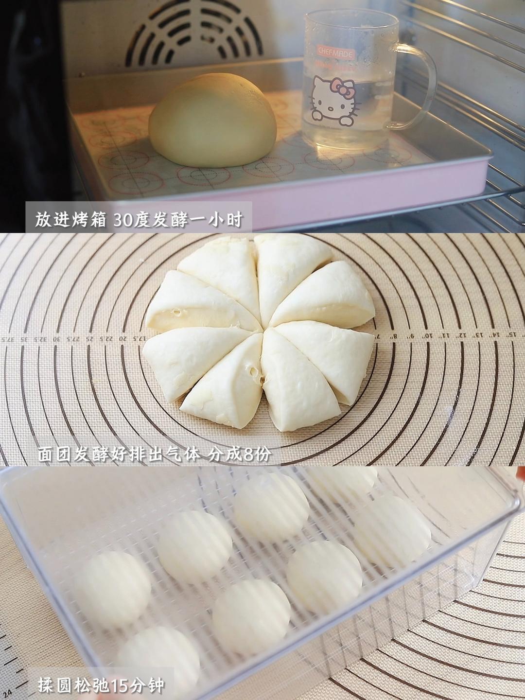 纯奶手撕吐司的做法 步骤1