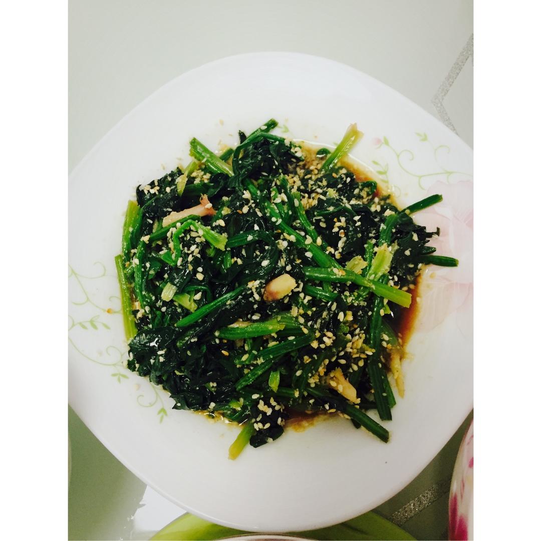 芝麻菠菜