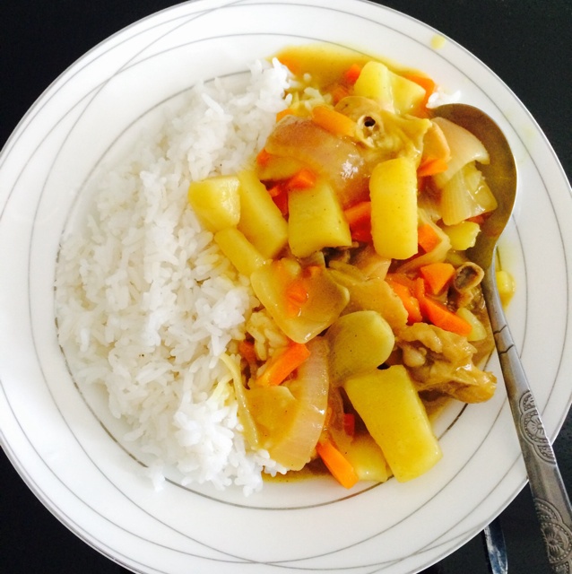 咖喱鸡肉饭