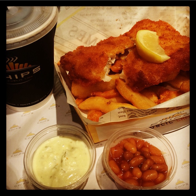 Fish and Chips 炸鱼和薯条