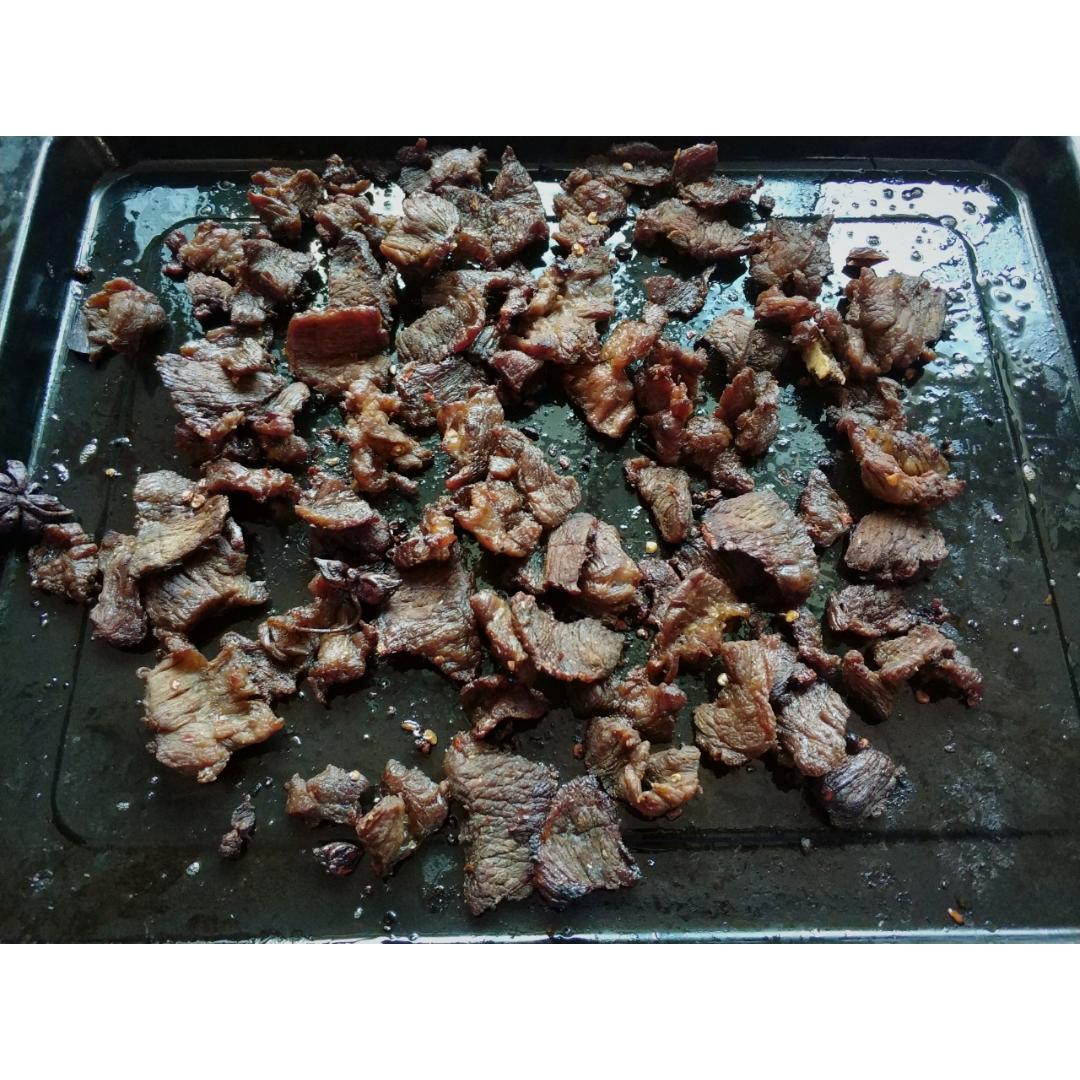 自制烤箱牛肉干