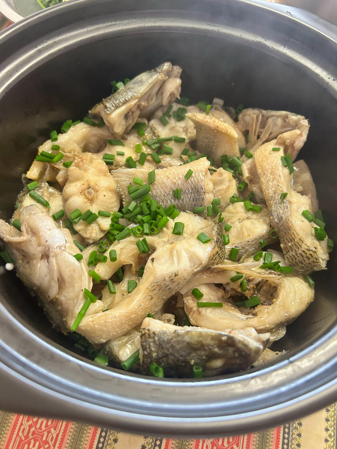 姜焗加州鲈，姜焗鲈鱼