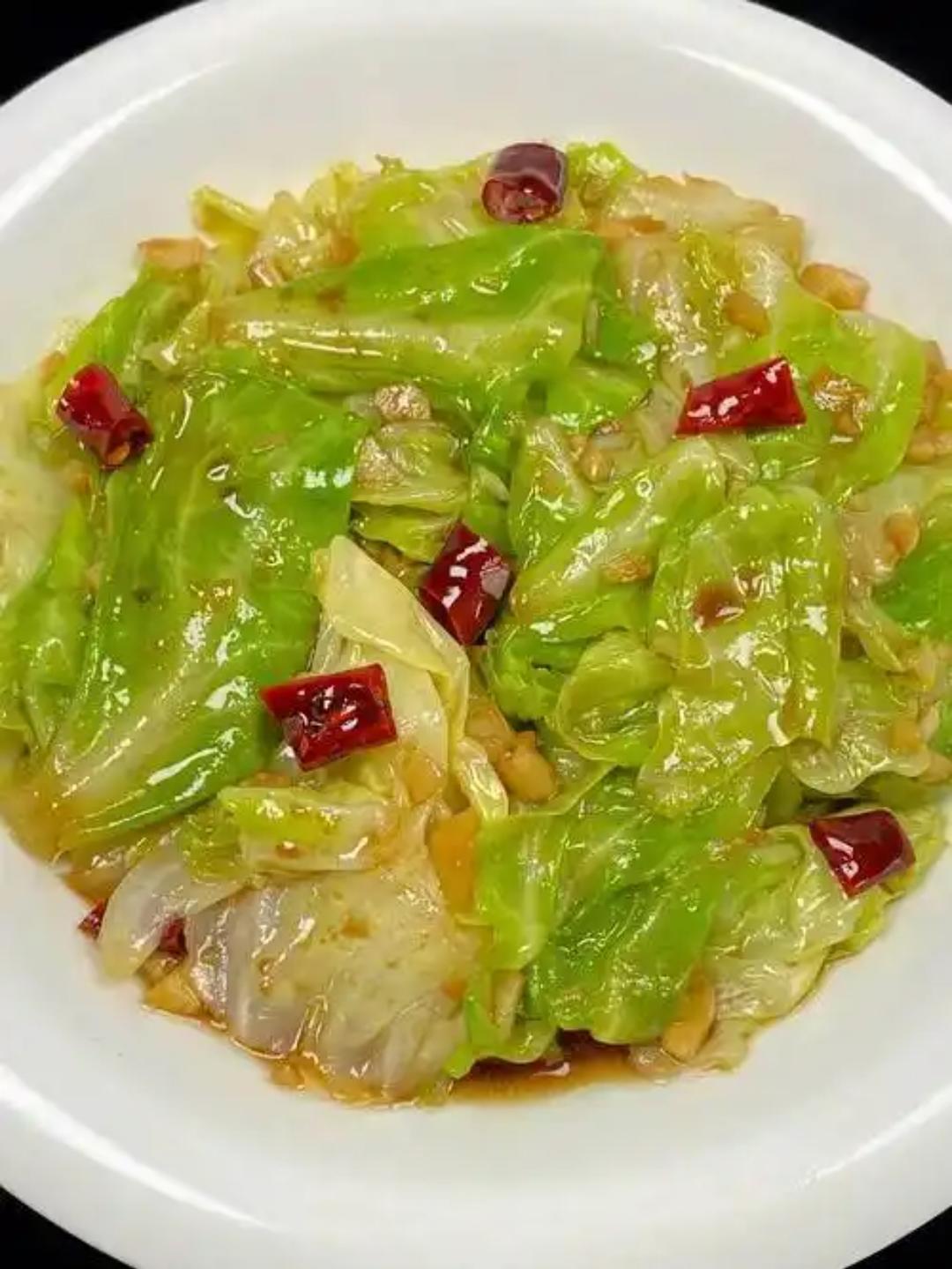 素手撕包菜