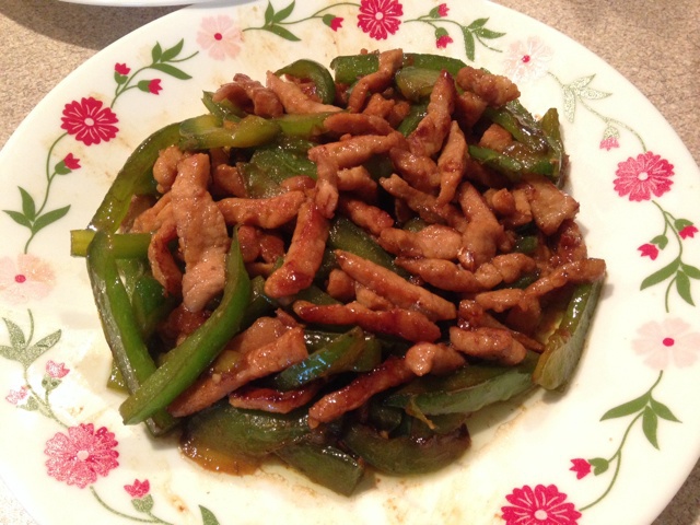 青椒肉丝