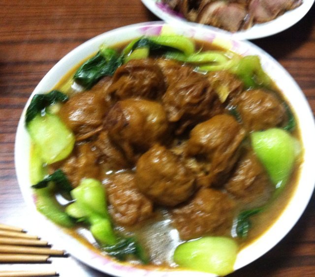 油面筋酿肉