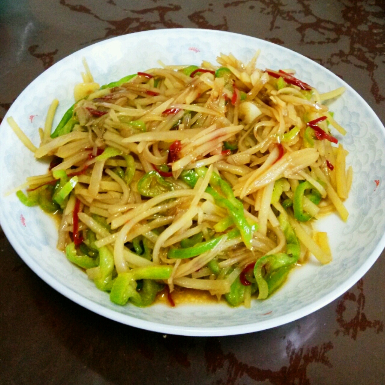 家常菜 酸辣土豆丝