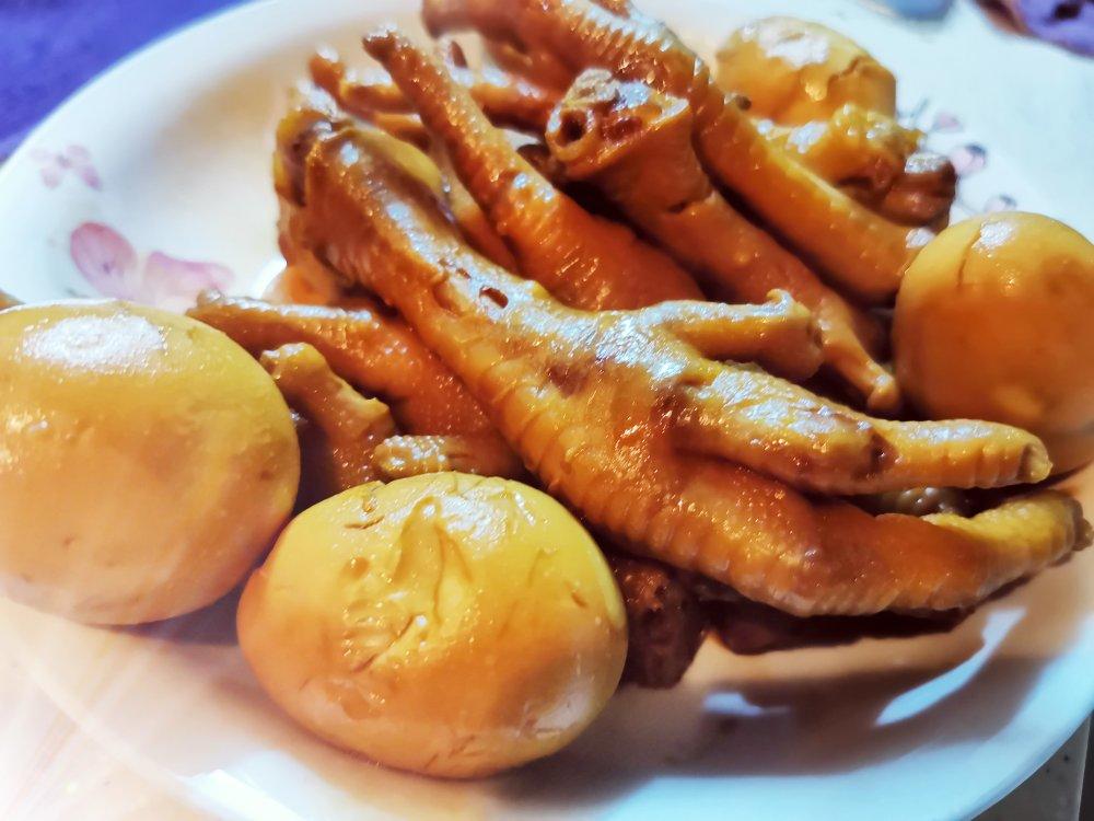 卤鸡爪鸡蛋豆干（简单易学）