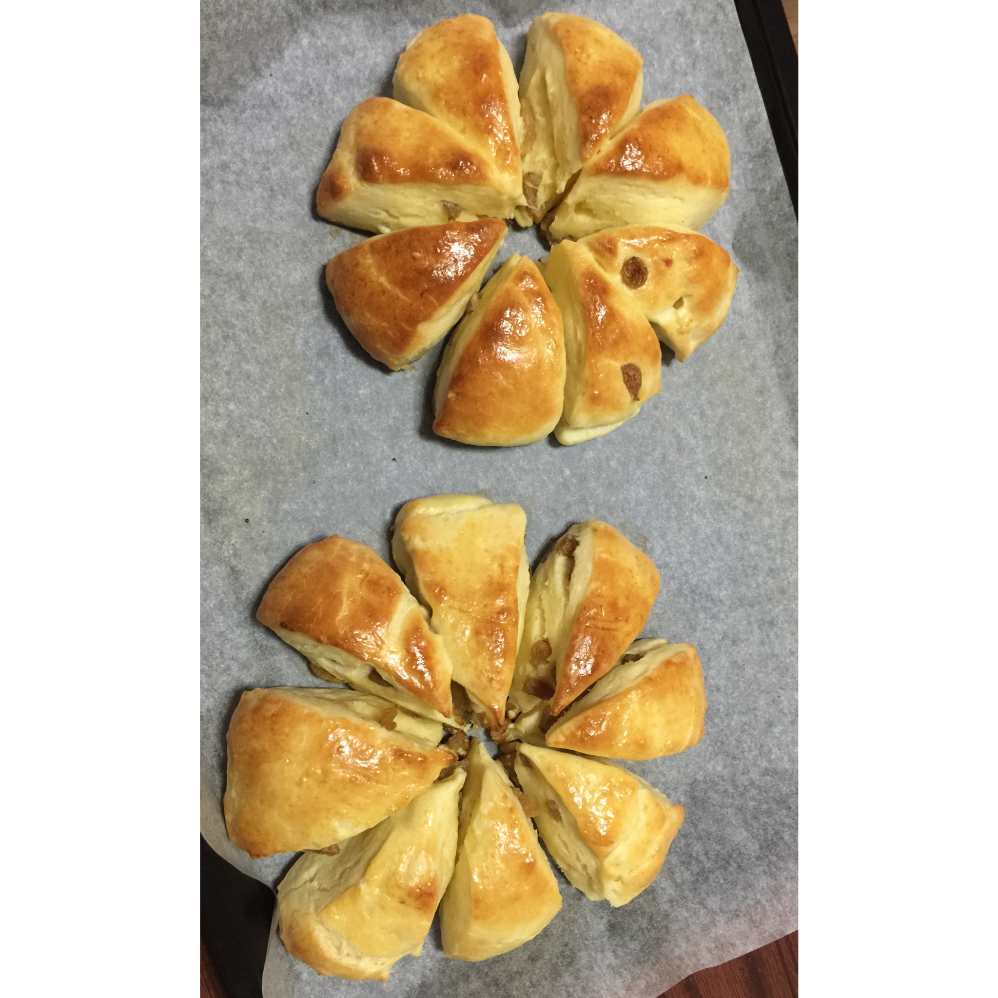葡萄干司康（酵母版）