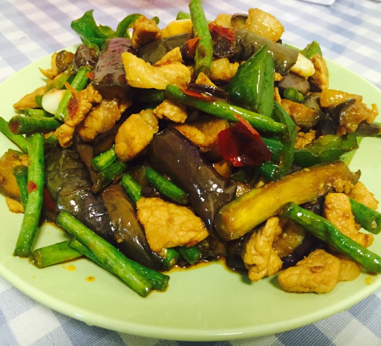 茄子豆角
