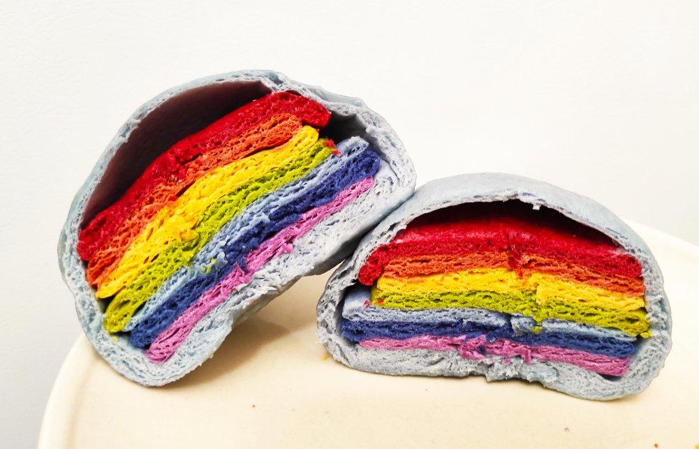🌈彩虹馒头～拨开乌云见彩虹