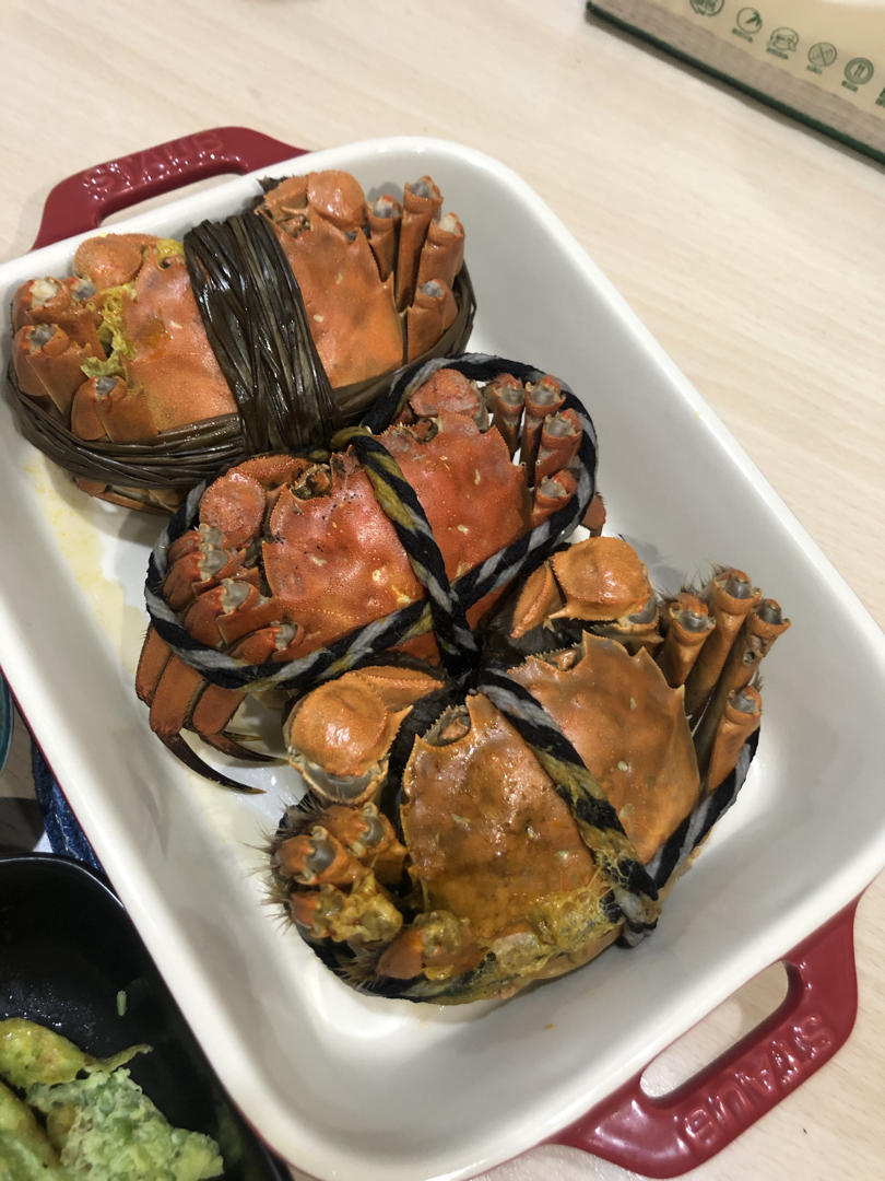 清蒸大闸蟹