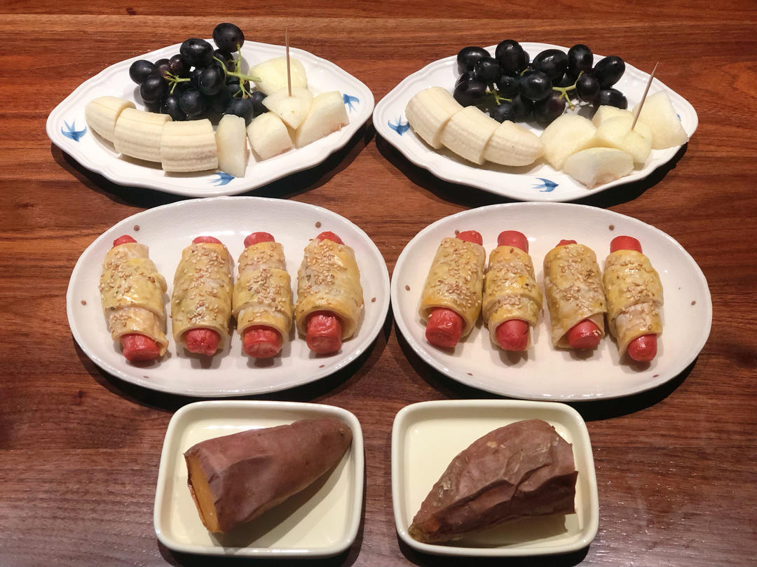 香肠酥皮卷：手抓饼皮还能这样吃，不用和面快速搞定早餐