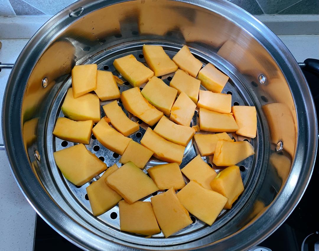 南瓜饼(早餐饼干版)的做法 步骤2