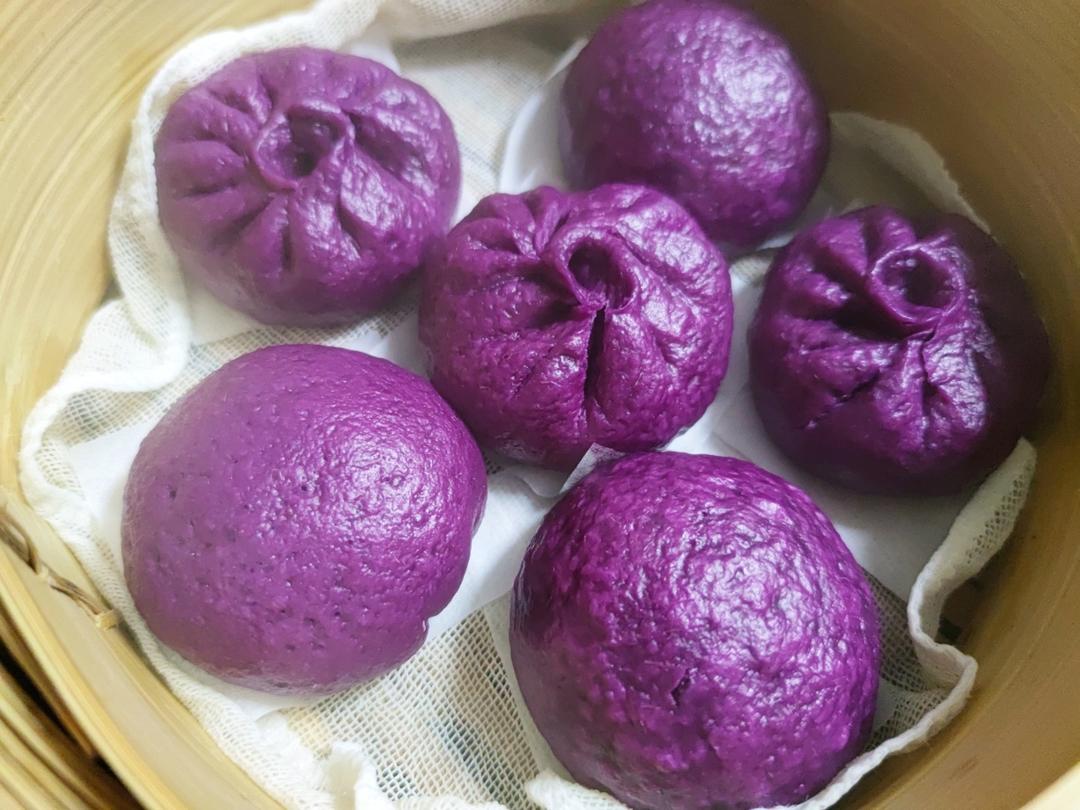 紫薯包子
