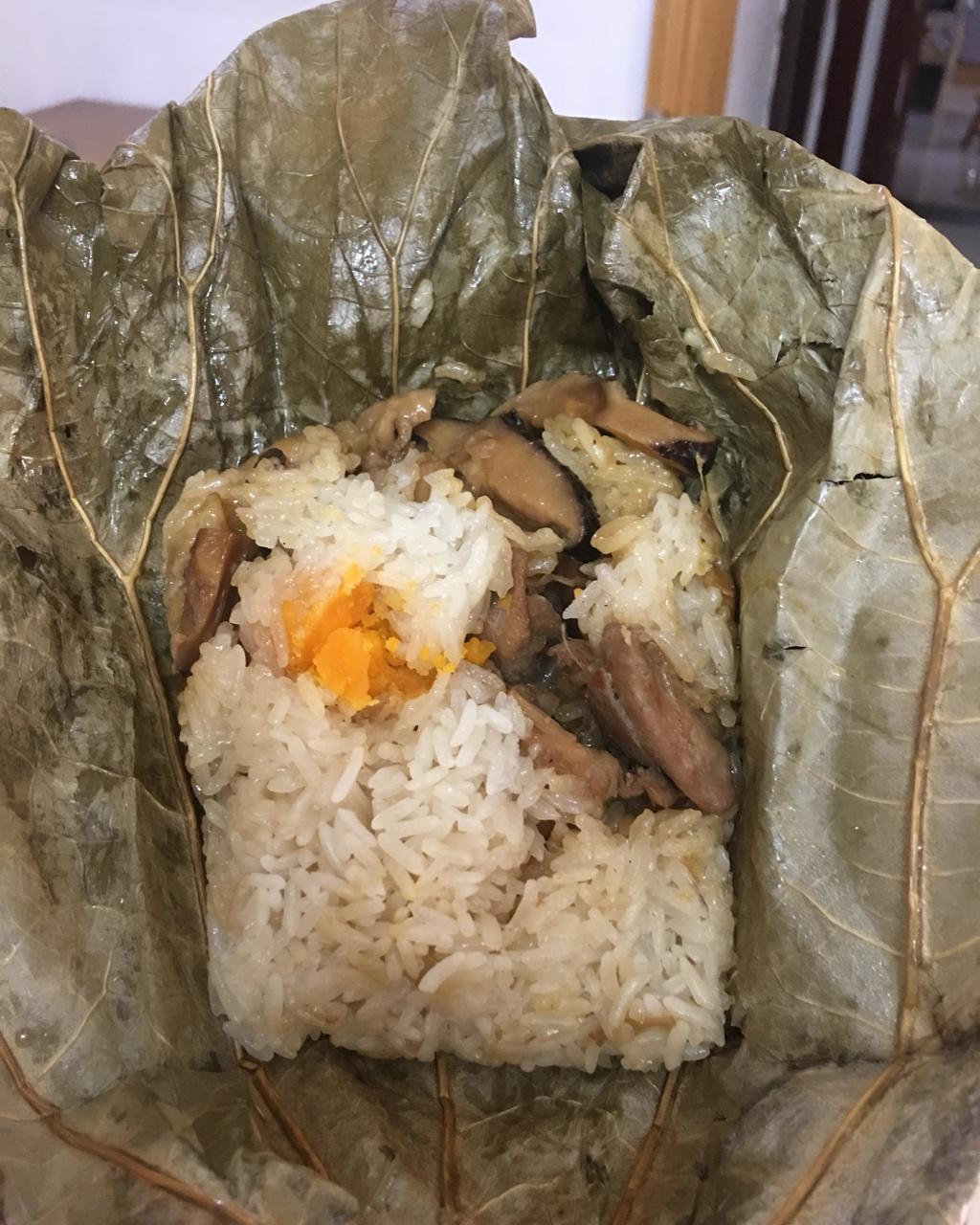 兰-203做的超级豪华版广式糯米鸡