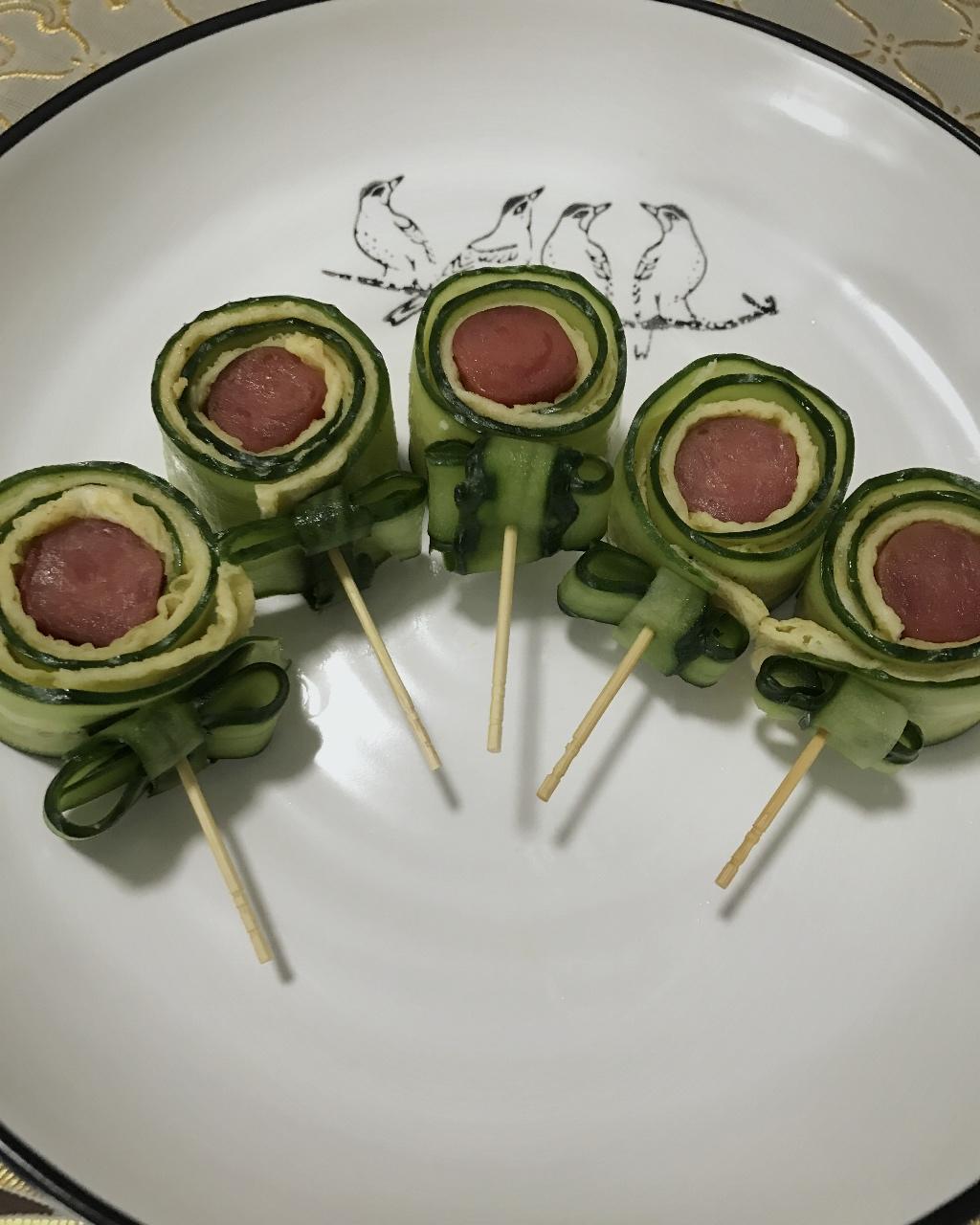 便当扮美神器——黄瓜棒棒糖