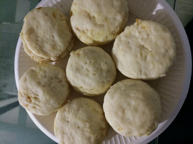 橙香淡奶油司康