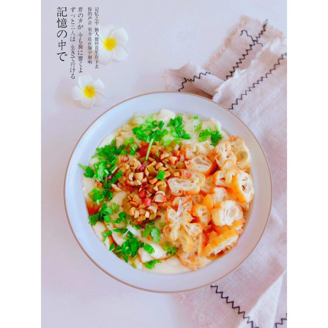 酱油豆花粥