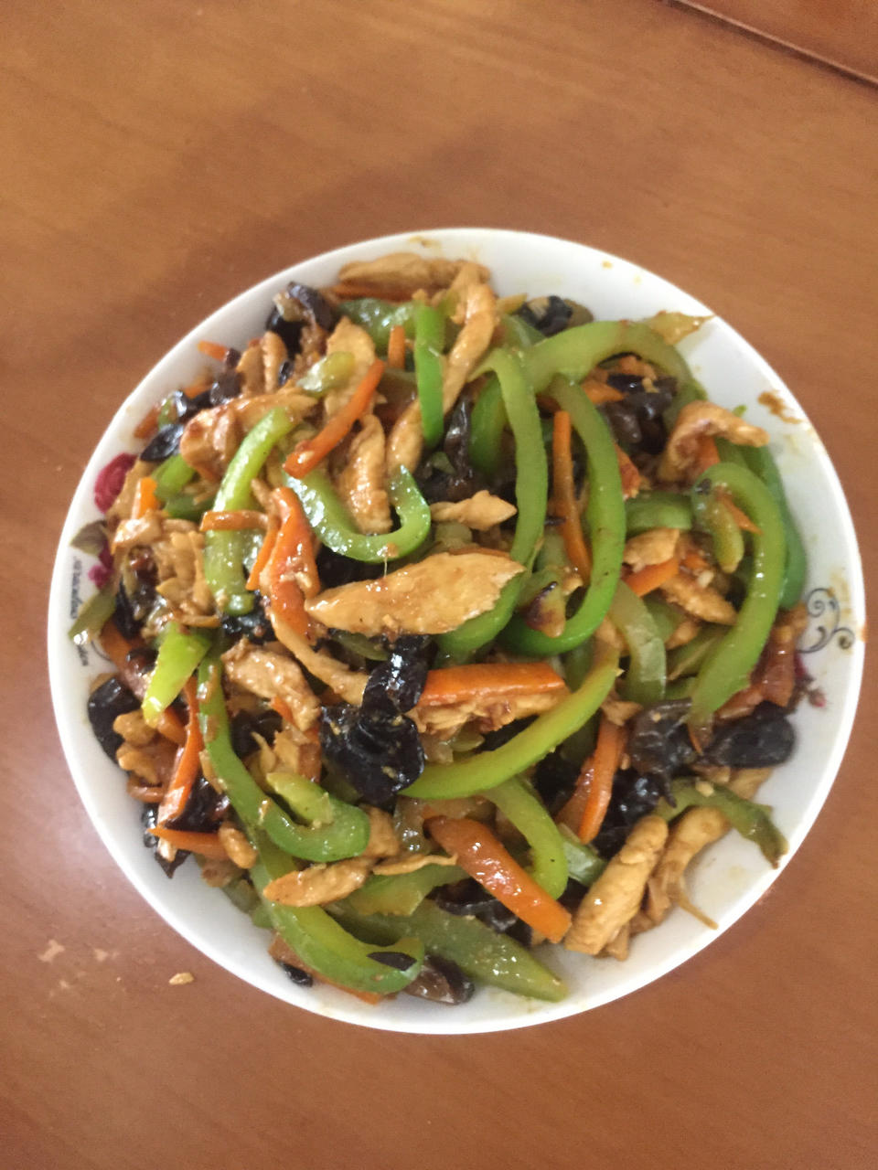 米饭🍚杀手鱼香鸡丝         （减脂期也可以吃）