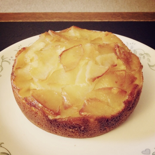 焦糖苹果翻转蛋糕