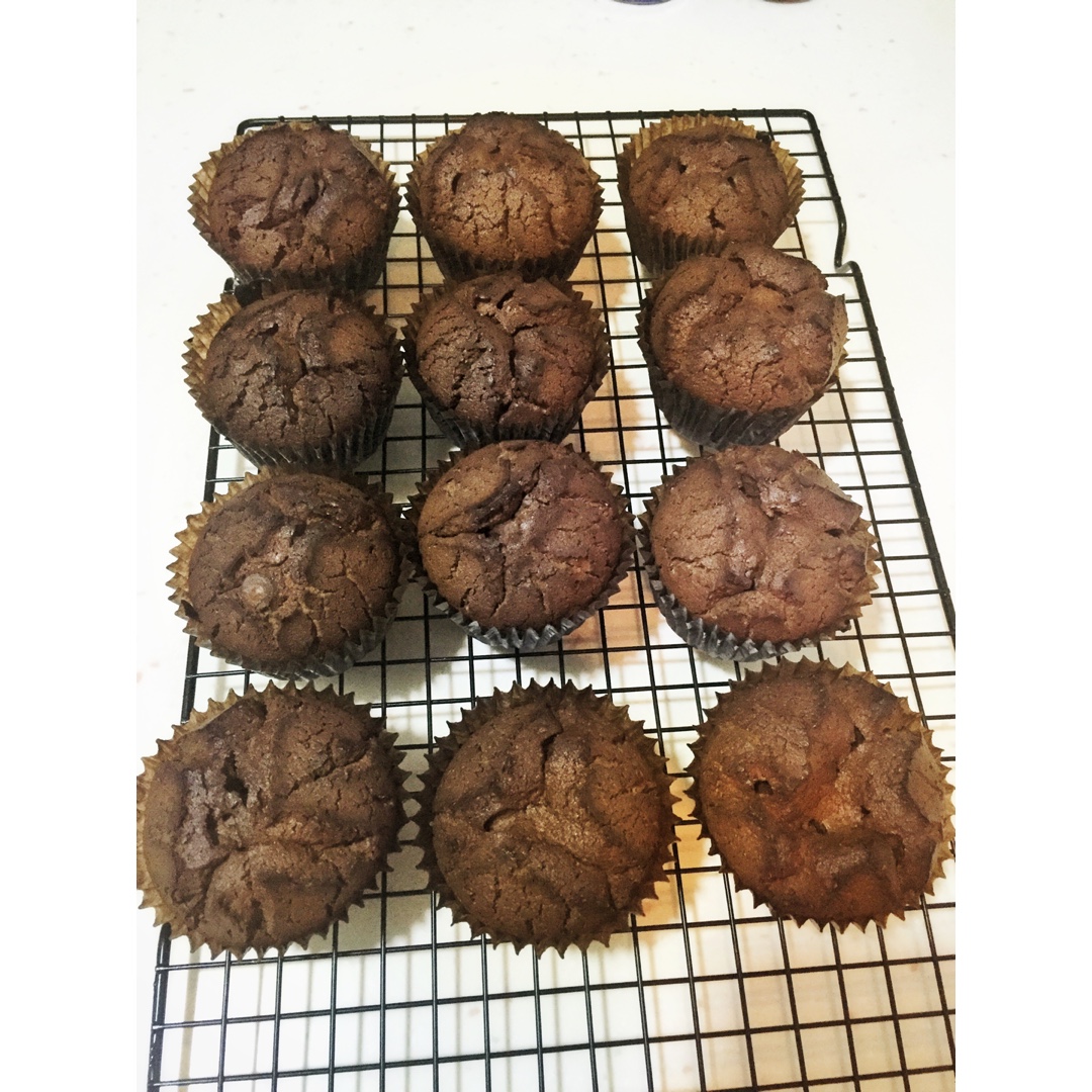 莫尼卡美食厨房：爆浆巧克力蛋糕