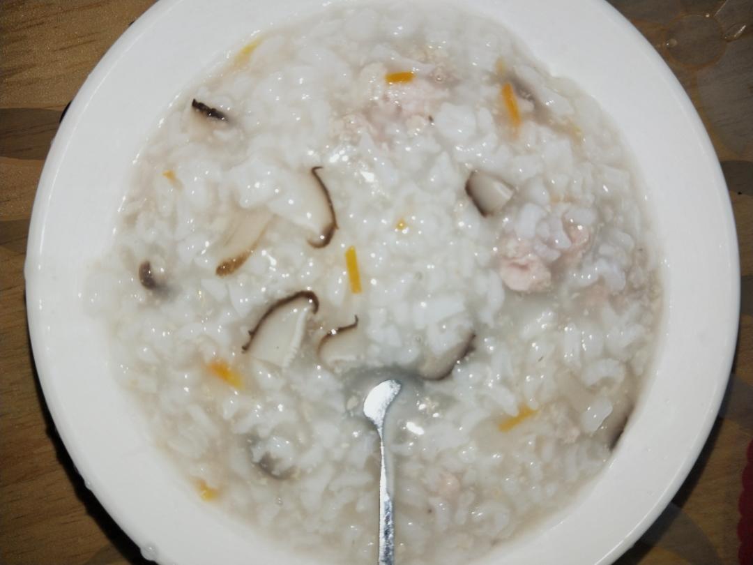 香菇瘦肉粥