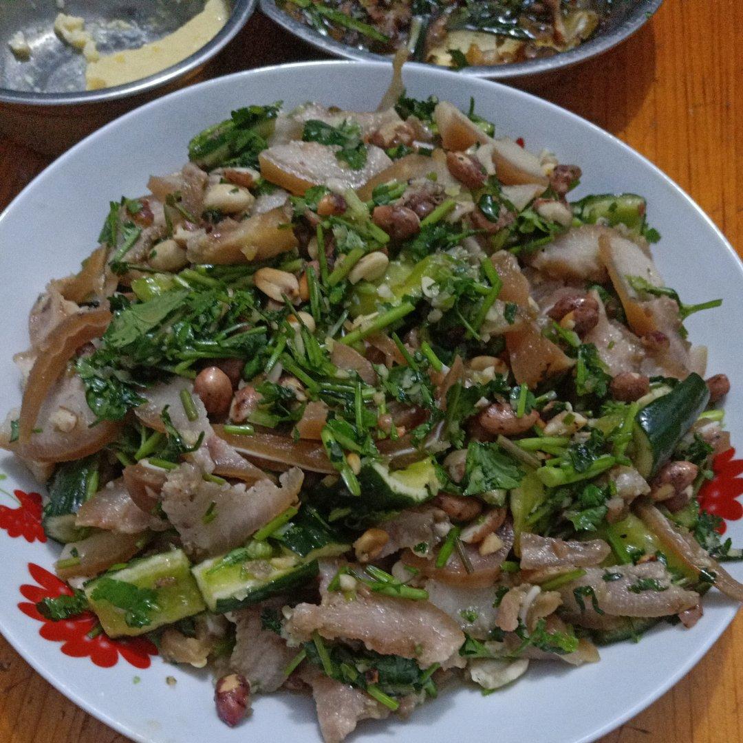 猪头肉拌黄瓜