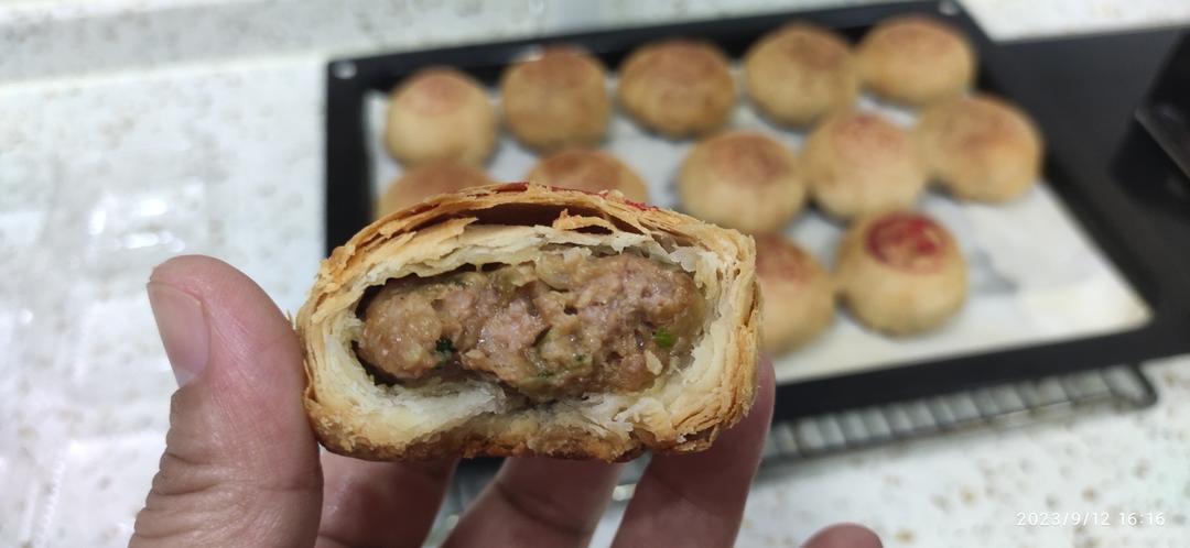 泳式鲜肉榨菜月饼