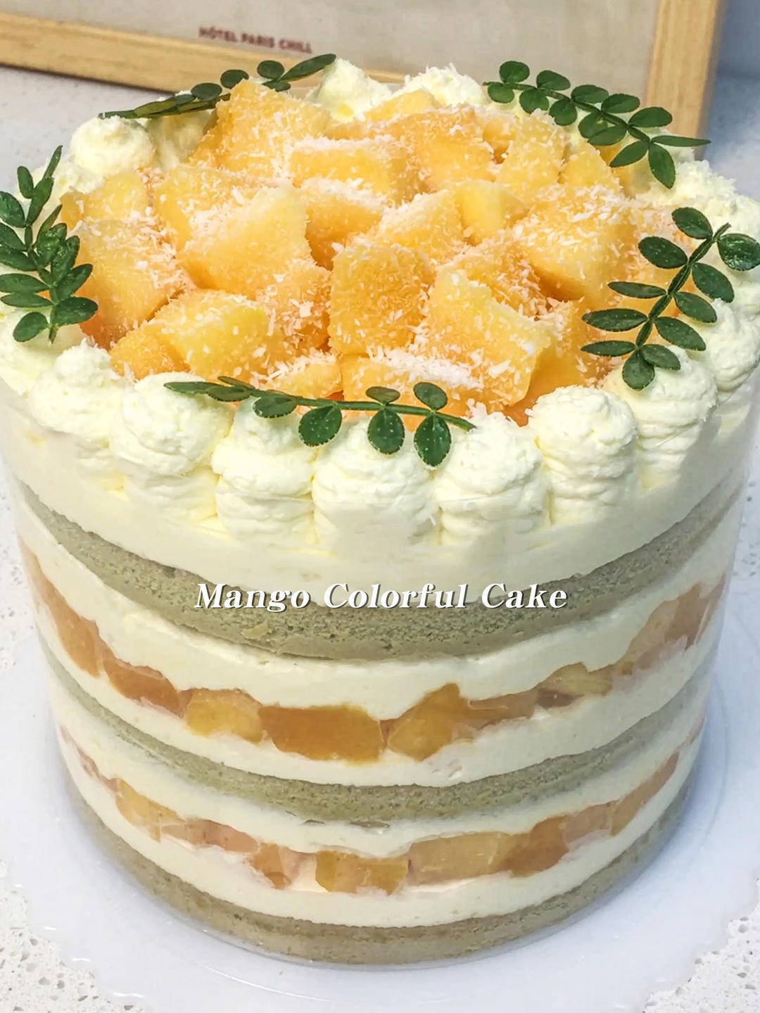芒果斑斓裸蛋糕🌿网红蛋糕绝了🉑必吃
