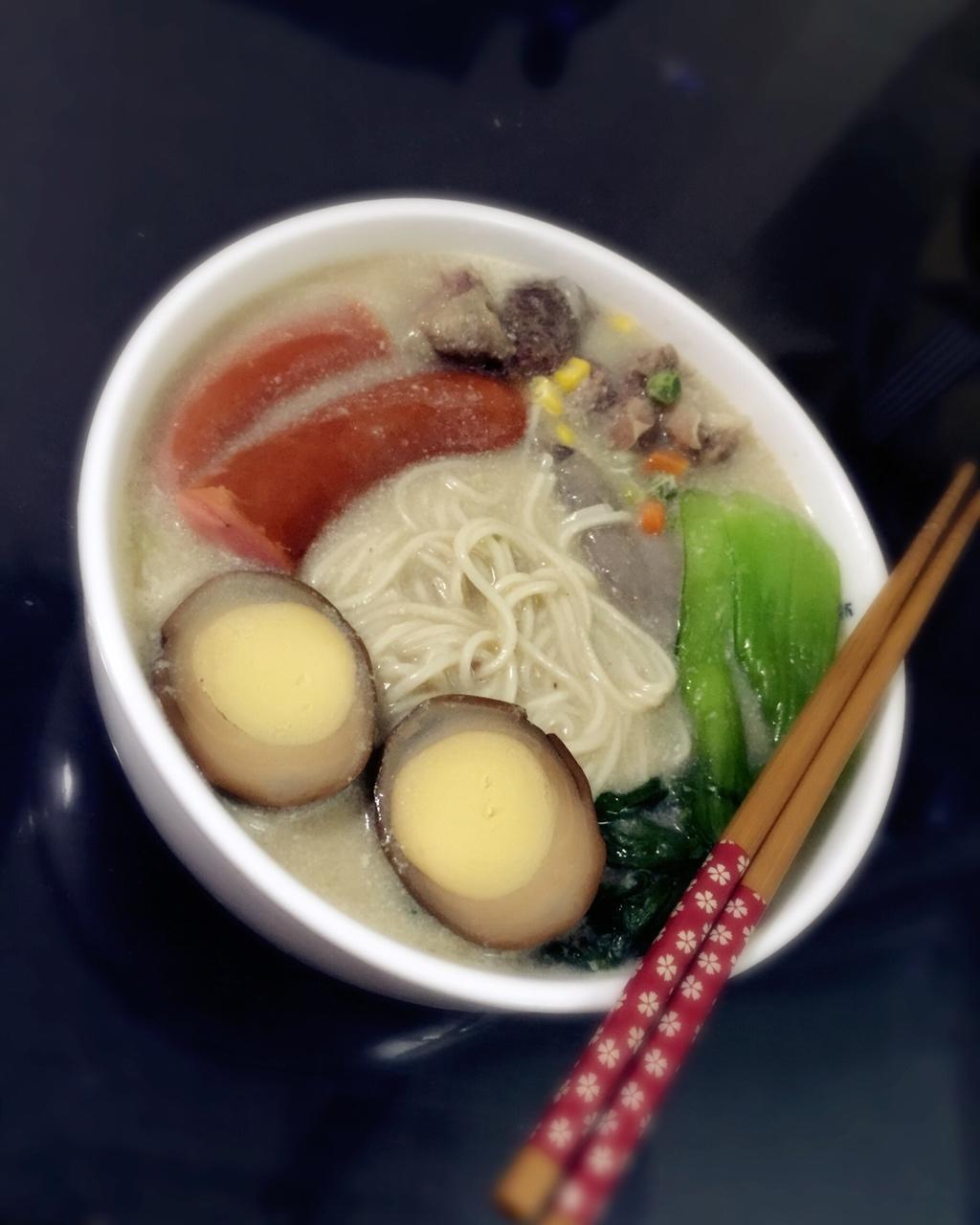 日式味噌叉烧拉面